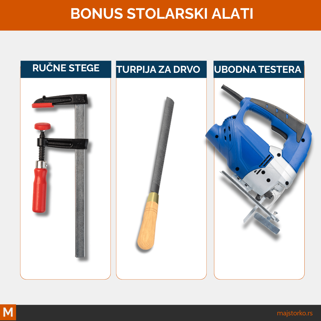 alati za rad sa drvetom