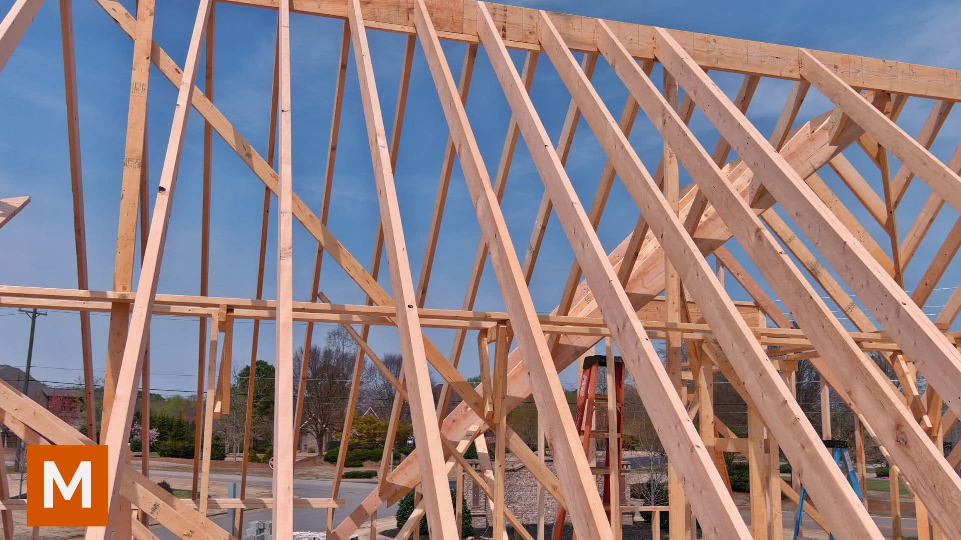 krovna konstrukcija na dve vode