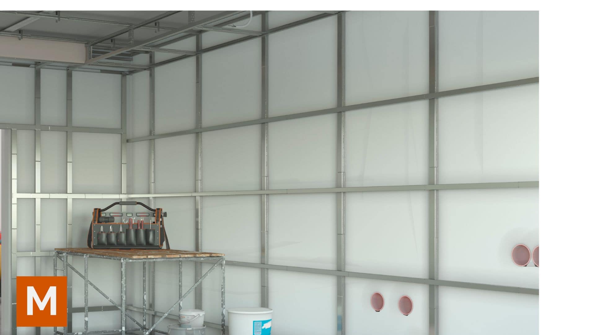 gipsani zid u stanu - profili za gipsani zid