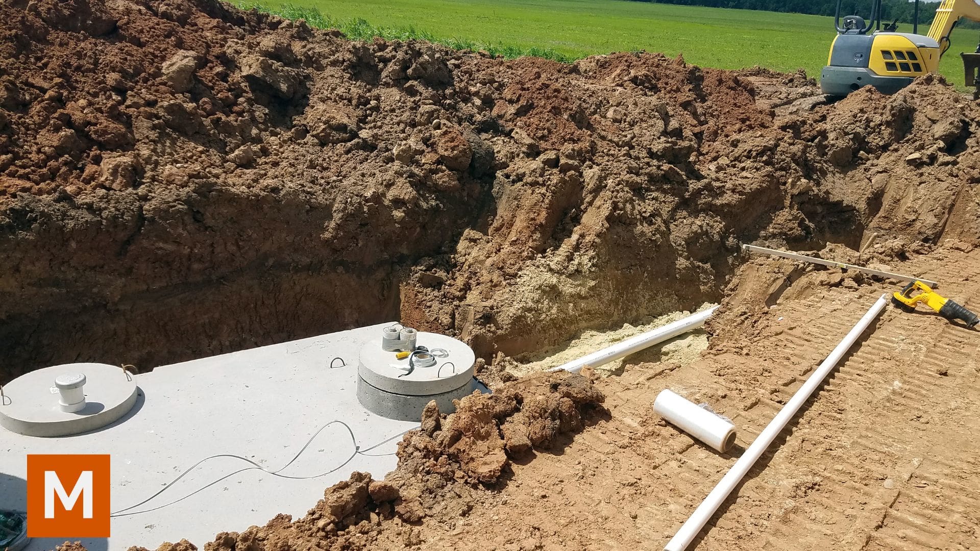 Septička jama za kuću - vodonepropusna betonska septička jama