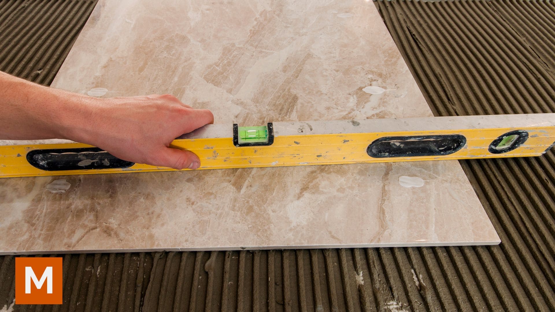 alat za postavljanje pločica - libela za nivelisanje