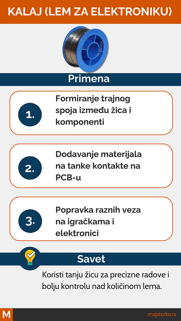 alati za lemljenje - kalaj