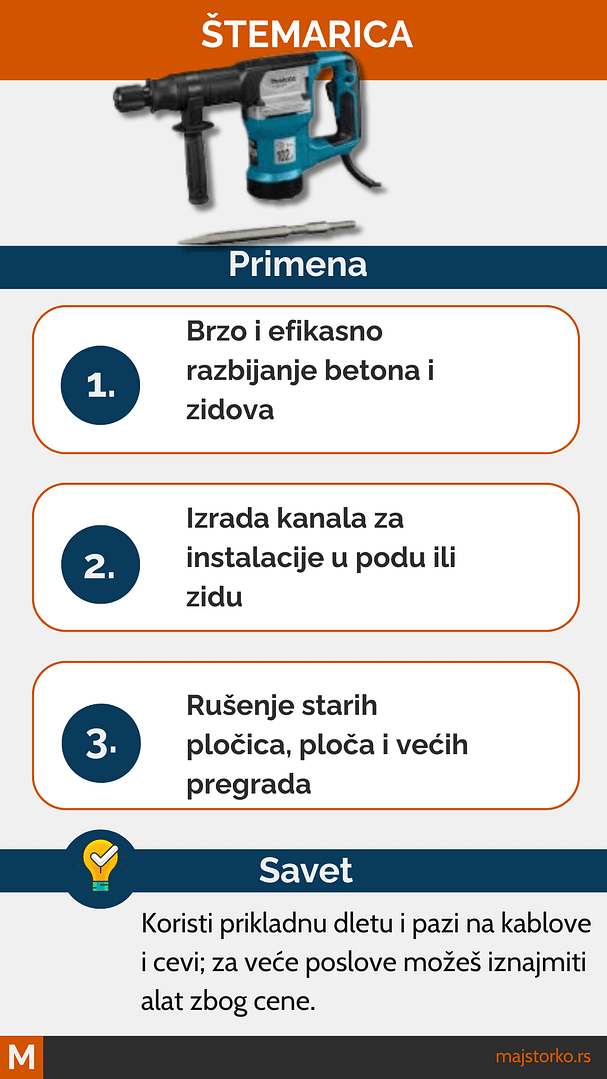 alat za štemovanje - štemerica