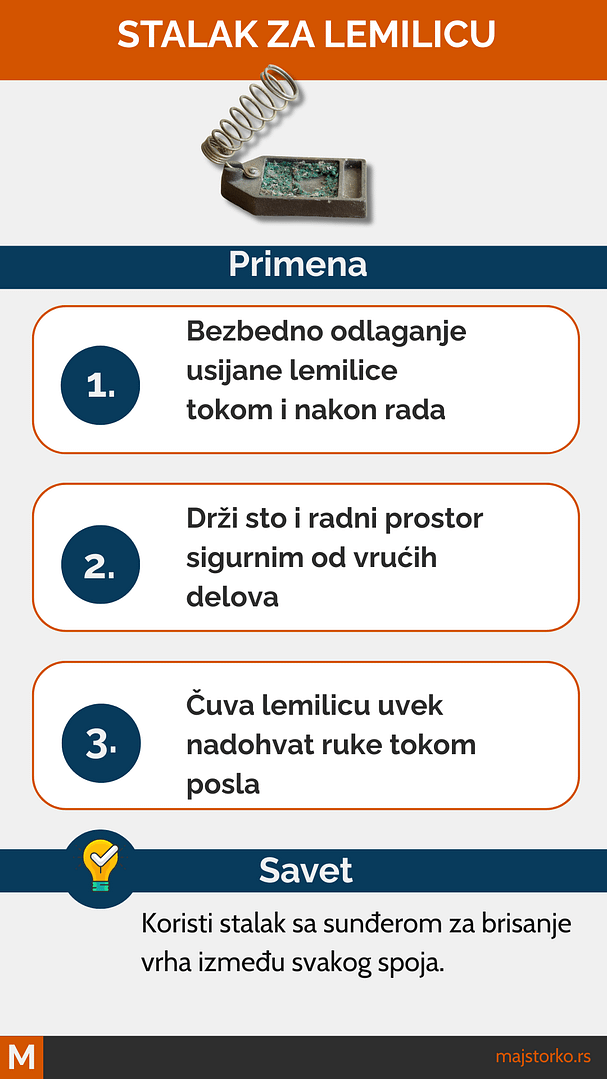 alati za lemljenje - stalak za lamilicu